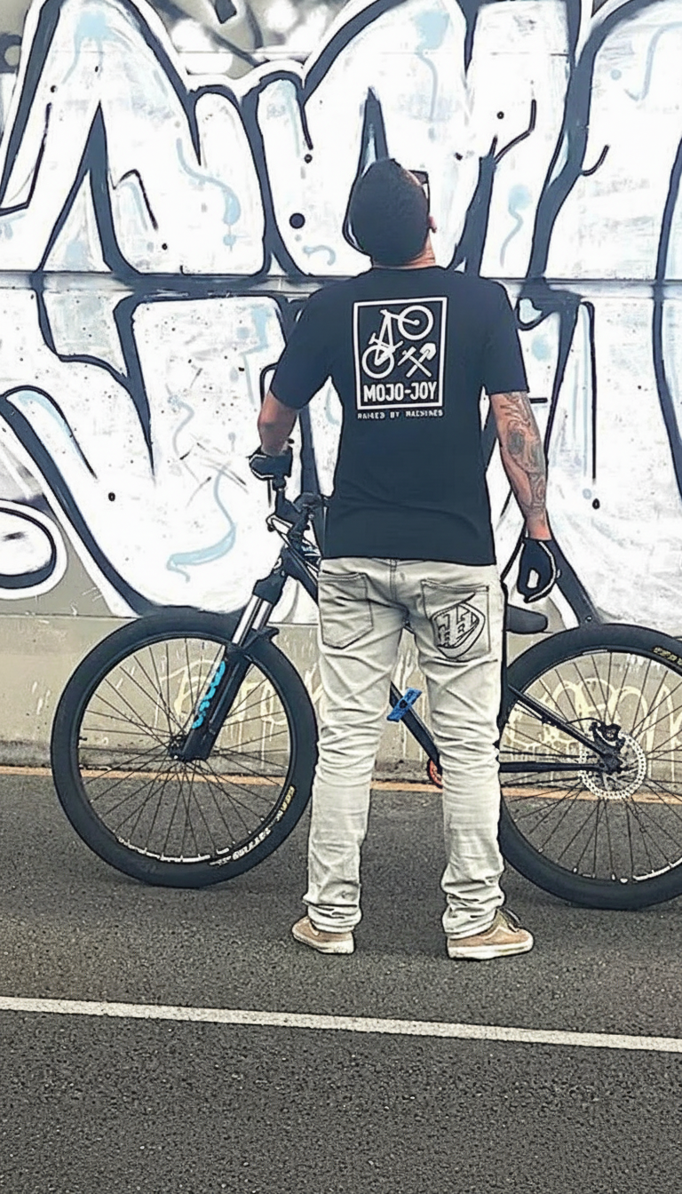 Camiseta Mojo-Joy Raised by Machines